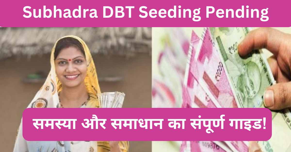 Subhadra DBT Seeding Pending